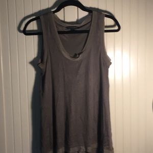 Banana Republic pullover tee with ruffle